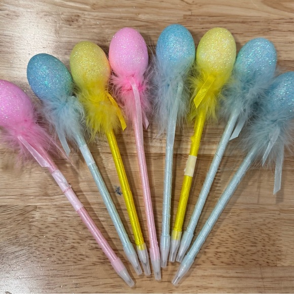 Easter Decorations Colorful Eggs On Sticks - Picture 6 of 7